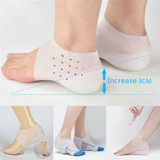 Silicone Invisible Heel Lifting Insoles
