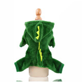 Puppy Hoodie Clothes Plush Dog Four legged Warm Comfortable Clothes Pet Winter Jumpsuit Fashion Pet Outfits Supplies|Cat Clothing|