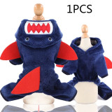 Puppy Hoodie Clothes Plush Dog Four legged Warm Comfortable Clothes Pet Winter Jumpsuit Fashion Pet Outfits Supplies|Cat Clothing|
