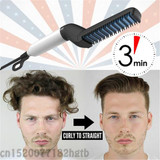 Hair Curling Comb Beard Straightener Curler Hair Styler for Men Hair Curling Comb Beard Straightener Curler Hair Styler for Men