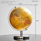 Retro Rotating Globe