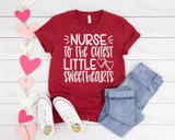 “Cutest little sweethearts” graphic Valentine tees