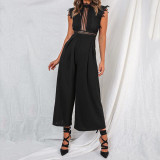 Elegant Ruffled Jumpsuit