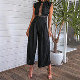 Elegant Ruffled Jumpsuit