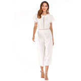 Elegant Ruffled Jumpsuit