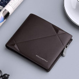 Williampolo Men's Slim Wallet Genuine Leather