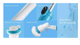 Electric Power Scrubber With Extension Handle