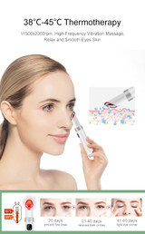 ANLAN Electric Eye Face Massager Vibration Anti-Ageing Eye Wrinkle Massager Dark Circle Removal Portable Beauty Care Pen Massage