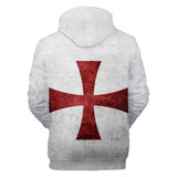 Knights Templar Hoodie<br> Temple Cross