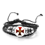 Knights Templar Bracelet<br> Temple Cross
