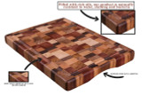 Cutting Board Endgrain Style - Chopping Board