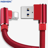 90 Degree USB Cable Charger(1m, 2m, 3m) For iPhone