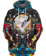 Native American Spirit Warrior 3D Hoodie & ZIP HOODIE