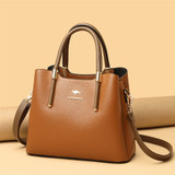 Leather Crossbody Bags Ladies Luxury Tote Handbag
