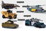 Transformer Robot Car Anime Devastator Aircraft Tank Model 5 IN 1