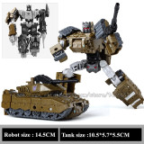 Transformer Robot Car Anime Devastator Aircraft Tank Model 5 IN 1