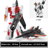 Transformer Robot Car Anime Devastator Aircraft Tank Model 5 IN 1