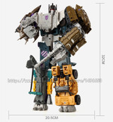 Transformer Robot Car Anime Devastator Aircraft Tank Model 5 IN 1
