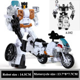 Transformer Robot Car Anime Devastator Aircraft Tank Model 5 IN 1