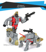 Transformer Robot Car Anime Devastator Aircraft Tank Model 5 IN 1