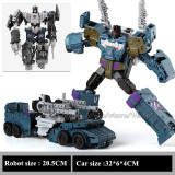 Transformer Robot Car Anime Devastator Aircraft Tank Model 5 IN 1
