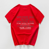When you're dead you don't know t-shirt