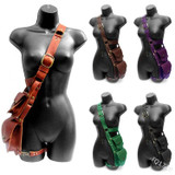 Pouch Leather Saddle Wallet