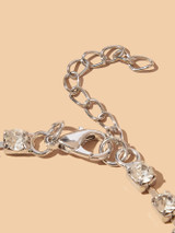 1pc Rhinestone Dog Necklace