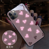 Tempered Glass Light Up Case For iPhone