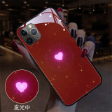 Tempered Glass Light Up Case For iPhone