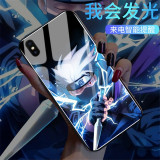 Tempered Glass Light Up Case For iPhone