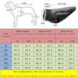 Large Dog Fur Collar Waterproof Coat With Removable Harness