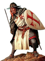 Knights Templar Figurine<br> Templar Cross
