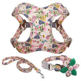 Harness Leash And Collar Set