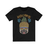 Holidays Pug Unisex T-Shirt