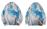 GONTHWID Tie Dye Painting Beach Hawaiian Shirt