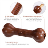 2 Pack Dog Bone Rubber Chew Toys