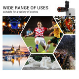 Universal 8X 12X Zoom Cell Phone Telescope Lens