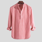 Spring / Summer -  Helisopus New Fashion Spring Summer Casual Men's Shirt S-5XL