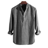Spring / Summer -  Helisopus New Fashion Spring Summer Casual Men's Shirt S-5XL