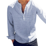 Spring / Summer -  Helisopus New Fashion Spring Summer Casual Men's Shirt S-5XL