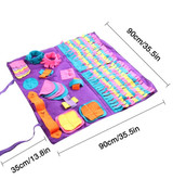 Pet Dog Sniffing Mat Find Food Training Blanket Play Toys Dog Mat Nosework Puzzle Toy Dog Snuffle Mat Pad For Relieve Stress
