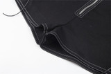 g663 High waist shorts lace up bandage women skinny zipper summer sexy shorts solid slim hot shorts black harajuku 2019 ladies shorts