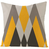 Geometric Pattern Pillow - Cover Only