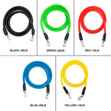 11pcs/set Pull Rope Fitness Exercises Resistance Bands smart safe fit