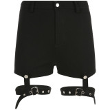 Punk Ribbon Detachable Shorts