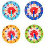 Children Montessori Wooden Clock