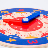 Children Montessori Wooden Clock