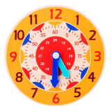 Children Montessori Wooden Clock