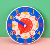 Children Montessori Wooden Clock